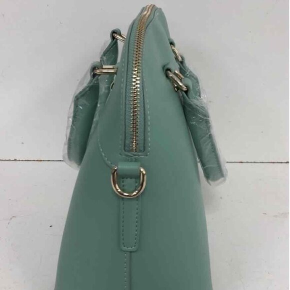 NWT Jessica Moore Floral Lined Satchel Sage w/Dustbag - Picture 4 of 6